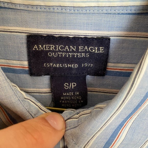 American Eagle Striped Shirt - Picture 2 of 5